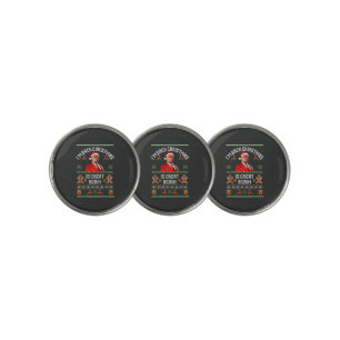 I’m Back, Christmas Is Great Again Trump Election  Golf Ball Marker