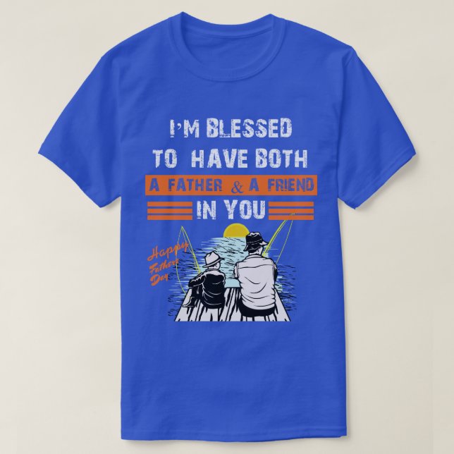 I’M BLESSED”- Father's Day Graphic T-Shirt (Design Front)