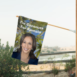 I’m Coconuts For Kamala House Flag