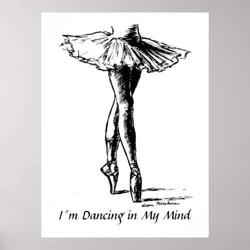 Im Dancing in My Mind Poster