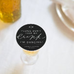 I’m Dancing Wedding Reception Drink Cover Coaster<br><div class="desc">We are always adding new designs daily!</div>