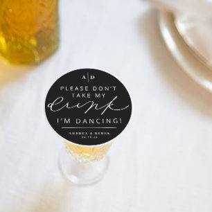 I’m Dancing Wedding Reception Drink Cover Coaster