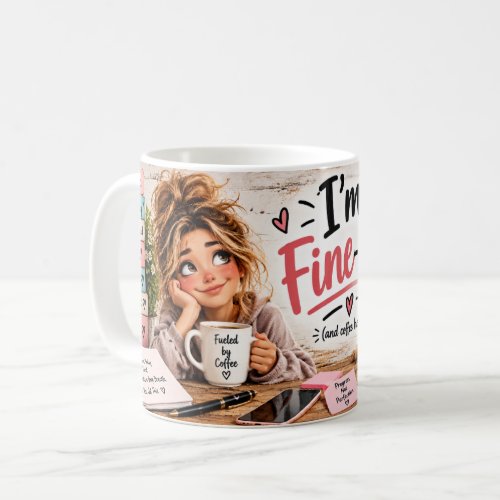 I’m Fine‑ish Coffee Mug