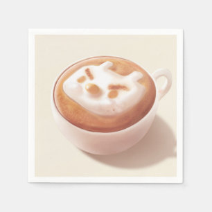 I’m Foaming With Feelings – Coffee Art Napkins