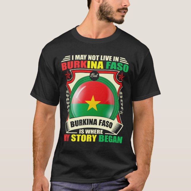 I_m from Burkina Faso T-Shirt (Front)