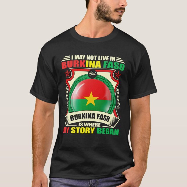 I m from Burkina Faso T-Shirt (Front)