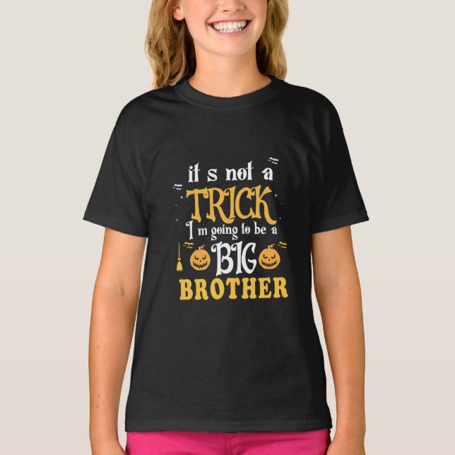 I’m Going to Be a Big Brother T-Shirt – Funny  (Front)