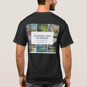 I’m Happiest When I’m Cruising Men’s T-Shirt
