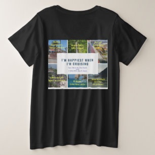 I’m Happiest When I’m Cruising Women’s T-Shirt