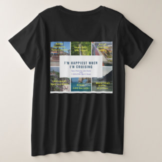I’m Happiest When I’m Cruising Women’s  T-Shirt