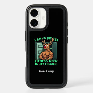 I’m Into Fitness, Fitness Deer in My Freezer Funny iPhone 16 Case