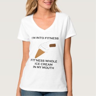 I’m Into Fitness Ice Cream T-Shirt