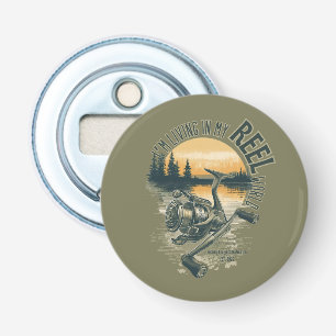 I’m Living in My Funny Fisherman Gift Bottle Opener
