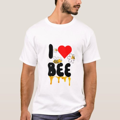 I m love Bee T_Shirt