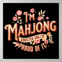 I´m Mahjong Addicted | Funny Mahjong