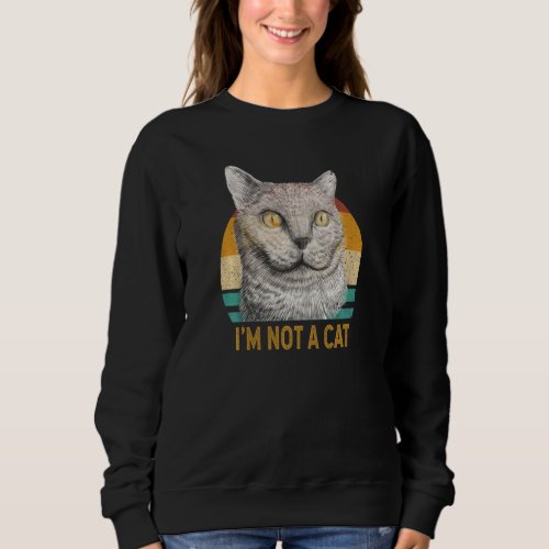 I M Not A Cat Lawyer Humor Viral Video Meeting Cat Sweatshirt