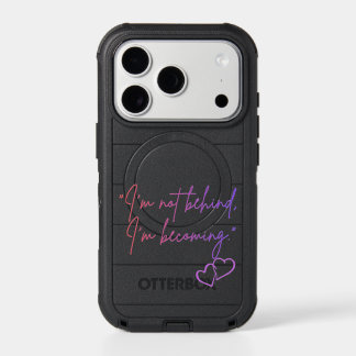 I’m Not Behind I’m Becoming – Self Love iPhone 17 Pro Case