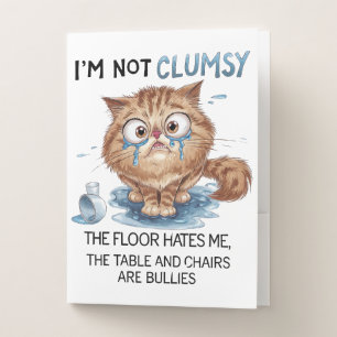 I’m Not Clumsy, Pocket Folder