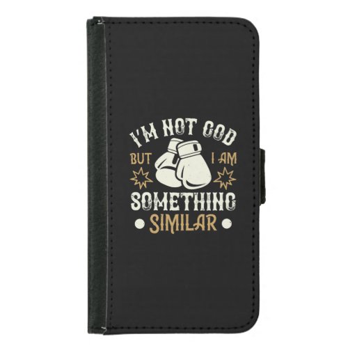 IM Not God But I Am Something Similar Samsung Galaxy S5 Wallet Case