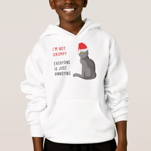 Im Not Grumpy  Everyone is Just Annoying Funny  Hoodie