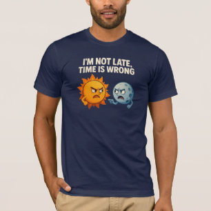 I’m Not Late, Time Is Wrong T-Shirt