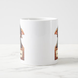 i m not lazy giant coffee mug