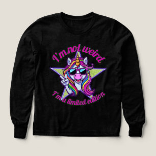 I’m Not Weird I’m a Limited Edition Unicorn Desi Tri-Blend Shirts
