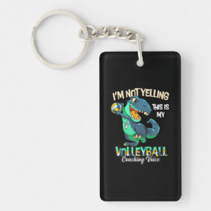 I m Not Yelling This Is My Volleyball Coach Voice Keychain