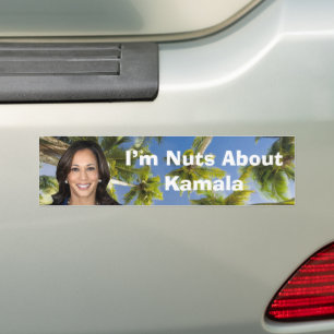 I’m Nuts About Kamala Bumper Sticker