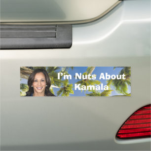 I’m Nuts About Kamala Car Magnet