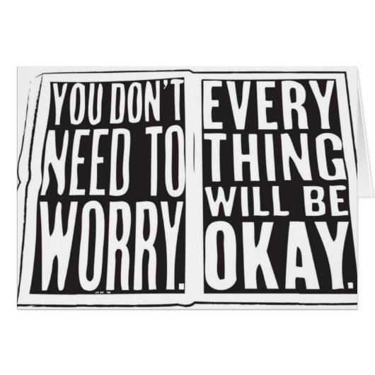 i m okay cards (Front Horizontal)