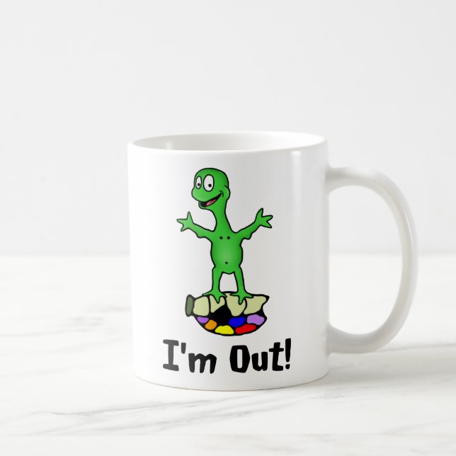 I’m Out Turtle Mug (Right)