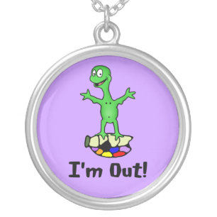 I’m Out Turtle Necklace
