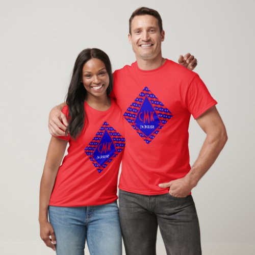Iâm Picklish Diamond Trellis Pattern T_Shirt