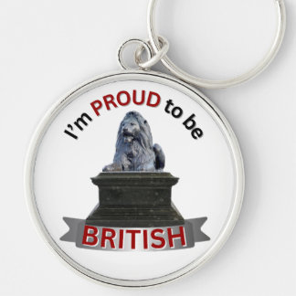 I’m Proud to be British Keychain
