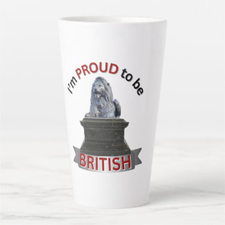 I’m Proud to be British Latte Mug