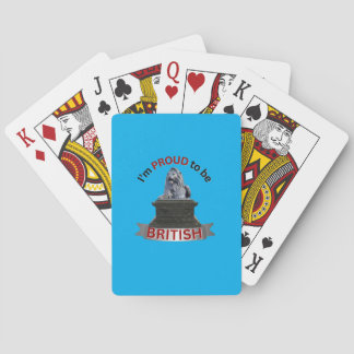 I’m Proud to be British Poker Cards