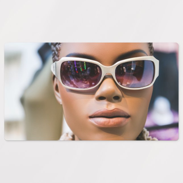 I’m real beautiful labels (Design 1)