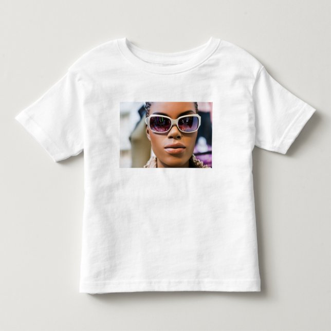 I’m real beautiful toddler t-shirt (Front)