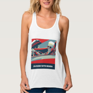 I’M RIDIN WITH BIDEN TANK TOP