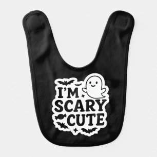 I’m Scary Cute Baby Halloween Bib