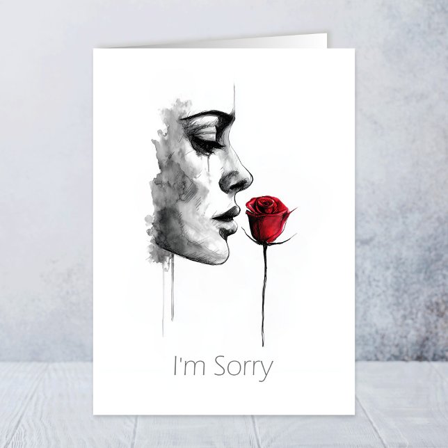 I’m Sorry Sad Woman’s Face Card (Creator Uploaded)