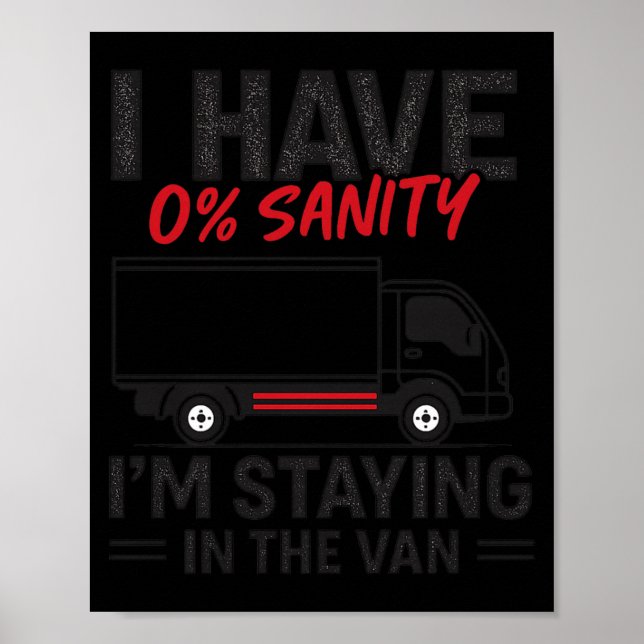 I’m Staying In The Van Funny Phasmophobia Gamer Me Poster (Front)