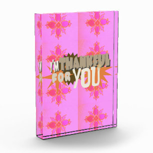 I’m Thankful for You: A Heartfelt Expression Award