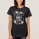 I M The Aunt Bunny Funny Matching Family Easter Pa T-Shirt