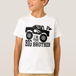 I’m The Big Brother Monster Truck T-Shirt