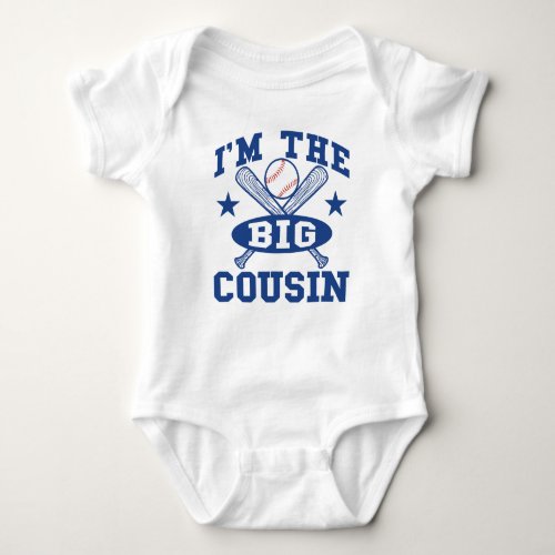 Im The Big Cousin Baby Bodysuit