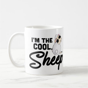 I’m the Cool Sheep Mug – Funny Farm Animal Coffee
