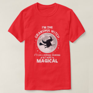 I’m The Grandma Witch Funny Halloween Grandma T-Shirt