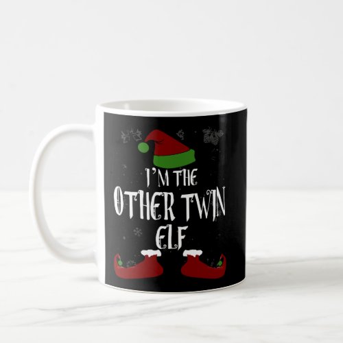 IâM The Other Twin Elf Funny Cute Christmas Holida Coffee Mug